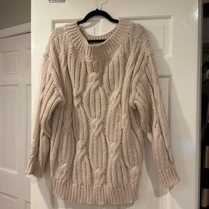 Le Lis off the shoulder sweater